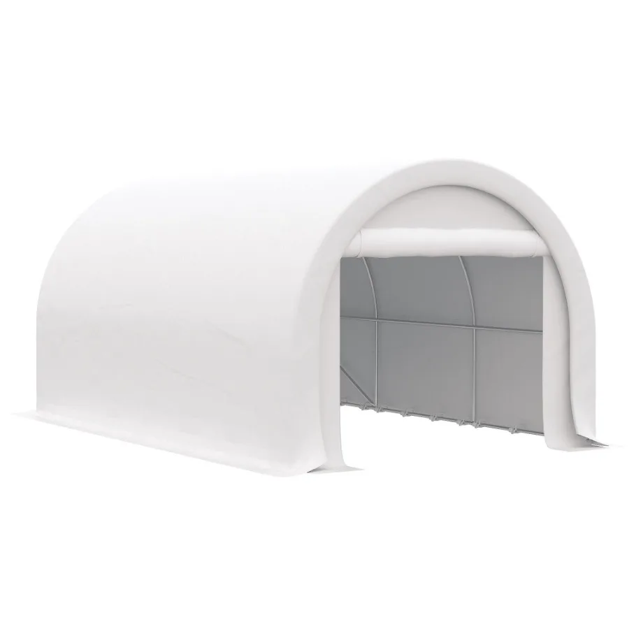 10' x 16' Carport Heavy Duty Portable Garage Storage Tent with Large Zippered Door AntiUV PE Canopy Cover for Car Truck Boat M
10' x 16' Carport Heavy Duty Portable Garage Storage Tent with Large Zippered Door AntiUV PE Canopy Cover for Car Truck Boat M