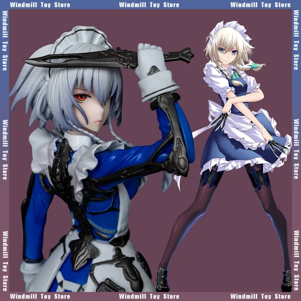 23,5 см фигурка Izayoi Sakuya, красивая девушка, горничная, аниме, экшн-фигурка, эффектная модель из ПВХ, коллекция кукол, украшение на день рождения, подарок, игрушки
23,5 см фигурка Izayoi Sakuya, красивая девушка, горничная, аниме, экшн-фигурка, эффектная модель из ПВХ, коллекция кукол, украшение на день рождения, подарок, игрушки