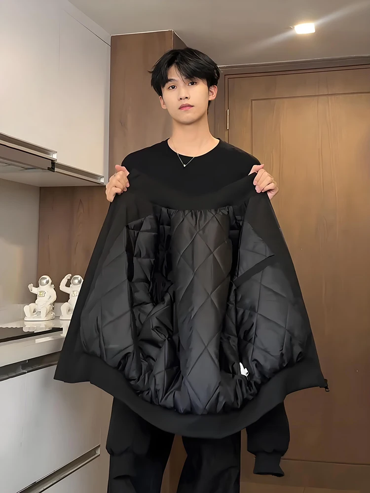 Bla Bomber Flight Jaet Cotton Padded Baseball Sle Stand Collar Winter Coat for Men Warm Thiened Polyester Fiber
Bla Bomber Flight Jaet Cotton Padded Baseball Sle Stand Collar Winter Coat for Men Warm Thiened Polyester Fiber