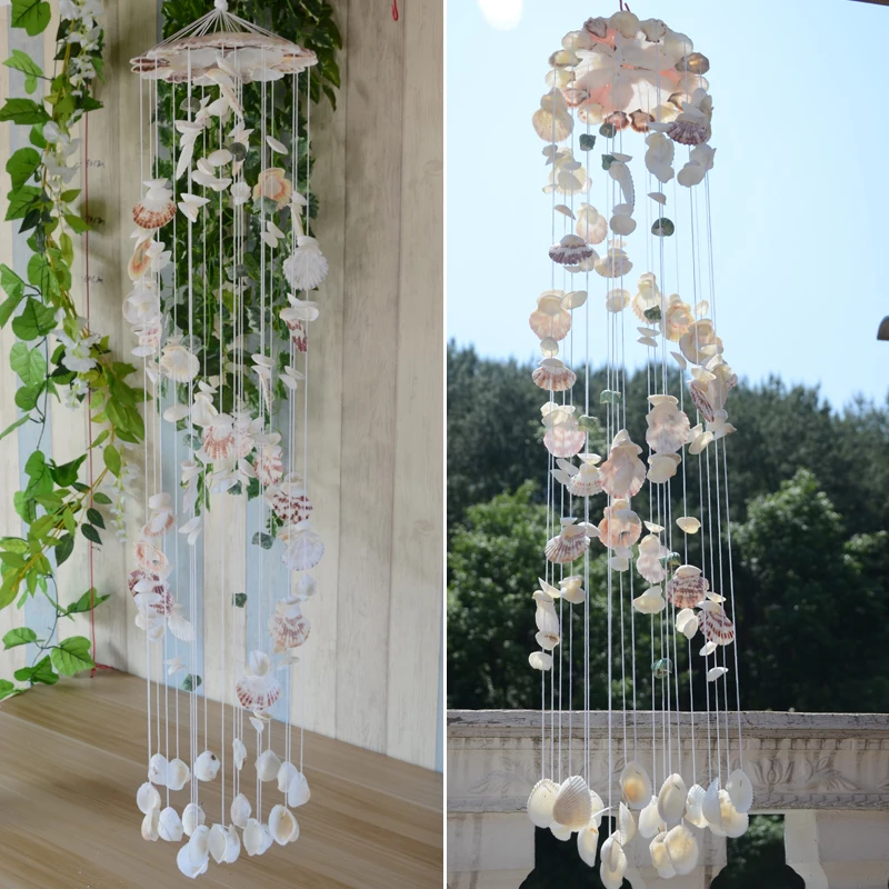 Creative 19-line Japanese-style Handmade Shell Wind Chimes for Holiday Gifts, Bedroom Balcony , Pendants, Door Decorations
Creative 19-line Japanese-style Handmade Shell Wind Chimes for Holiday Gifts, Bedroom Balcony , Pendants, Door Decorations