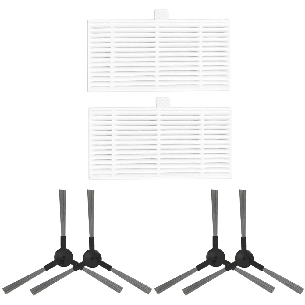 Complete Side Brushes and Filters Kit Compatible with For EICOBOT BR150 Robot Vacuum Cleaner 5 Filters + 10 Side Brushes
Complete Side Brushes and Filters Kit Compatible with For EICOBOT BR150 Robot Vacuum Cleaner 5 Filters + 10 Side Brushes