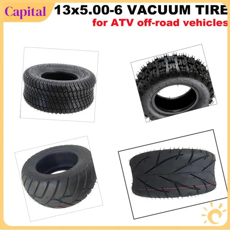 13x5.00-6 Tubeless Tires 13*5.00-6 Tires Suitable for Go Karts ATV Farm Use Golf Parts
13x5.00-6 Tubeless Tires 13*5.00-6 Tires Suitable for Go Karts ATV Farm Use Golf Parts