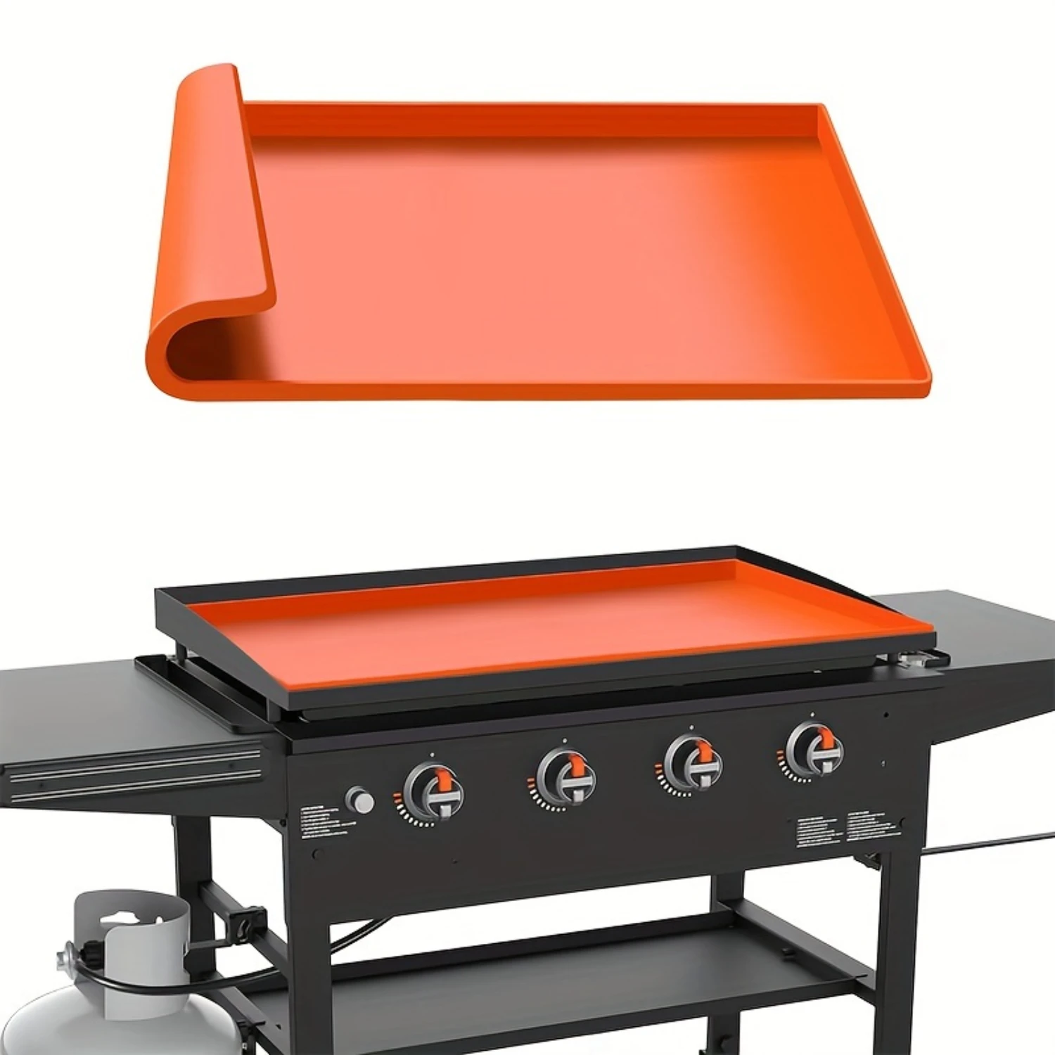 Upgraded Silicone Griddle Cover Mat Full-edge for Grill 36 Blackstone, Top Edges, Heavy Duty Food Grade Blackstone Accessories
Upgraded Silicone Griddle Cover Mat Full-edge for Grill 36 Blackstone, Top Edges, Heavy Duty Food Grade Blackstone Accessories