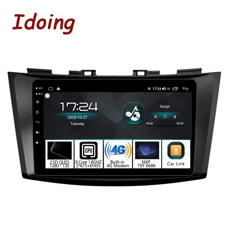 Idoing 9"Car Radio Multimedia Audio Player For Suzuki Swift 4 2011-2017 Navigation GPS Head Unit Built-in Carplay Android Auto
Idoing 9"Car Radio Multimedia Audio Player For Suzuki Swift 4 2011-2017 Navigation GPS Head Unit Built-in Carplay Android Auto