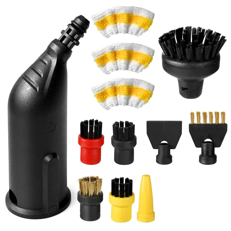 Steam Cleaner Accessories For Karcher Easyfix SC1 SC2 SC3 SC4, Round Brush, Flat Brush, Curved Nozzlehand Steam Brush
Steam Cleaner Accessories For Karcher Easyfix SC1 SC2 SC3 SC4, Round Brush, Flat Brush, Curved Nozzlehand Steam Brush