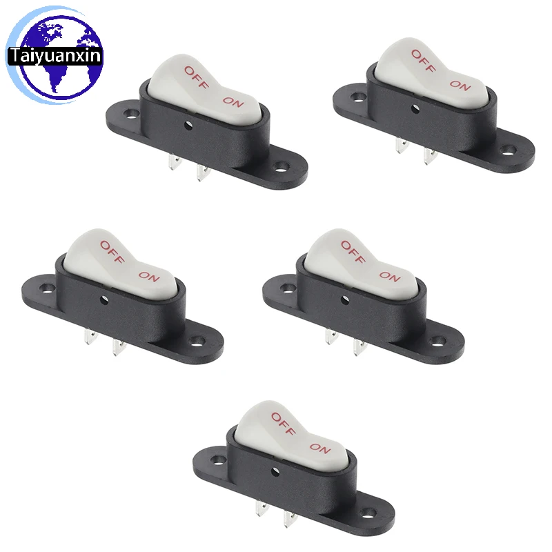 10PCS Electric Rice Cooker Switch KCD1 6A 250V AC 2Pin OFF/ON 10A 125V Boat Shape Rocker Switch for Electric Frying Pans
10PCS Electric Rice Cooker Switch KCD1 6A 250V AC 2Pin OFF/ON 10A 125V Boat Shape Rocker Switch for Electric Frying Pans