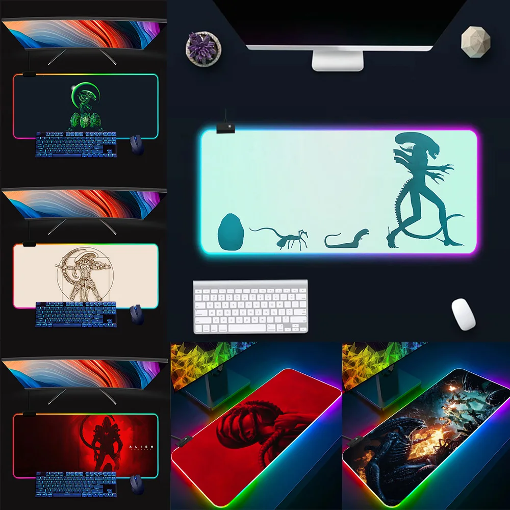 Коврик для мыши Alien Romulus RGB, резиновый игровой компьютерный коврик для клавиатуры и мыши, яркий
Коврик для мыши Alien Romulus RGB, резиновый игровой компьютерный коврик для клавиатуры и мыши, яркий