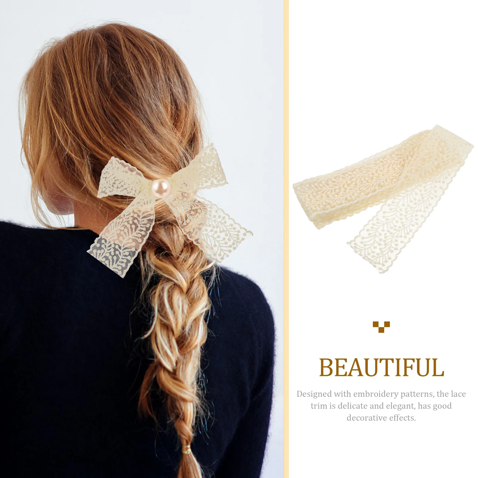 1 Roll 150Cm Diy For Hair Accessories Embroidery Craft Decor Ribbon Fabric Trims Roll Sewing Material Crafts Embroidery Lace
1 Roll 150Cm Diy For Hair Accessories Embroidery Craft Decor Ribbon Fabric Trims Roll Sewing Material Crafts Embroidery Lace
