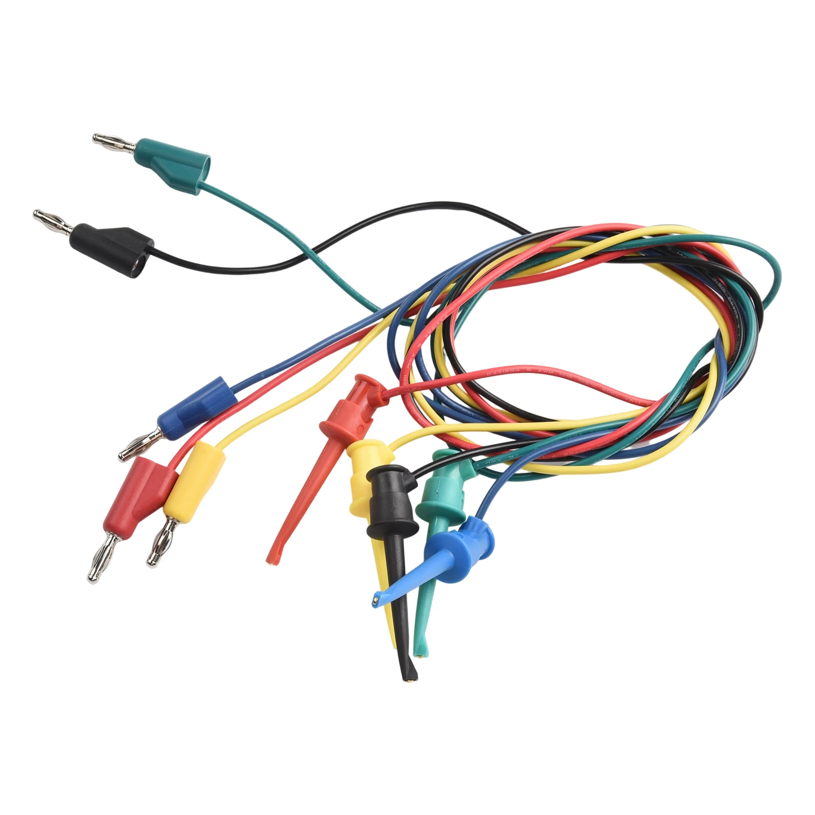 For DIY Projects Grabber Clips Multimeter Wires 38.2inch 970mm Electronic Testing Probe Wires 30V AC 60V DC Voltage Rating
For DIY Projects Grabber Clips Multimeter Wires 38.2inch 970mm Electronic Testing Probe Wires 30V AC 60V DC Voltage Rating