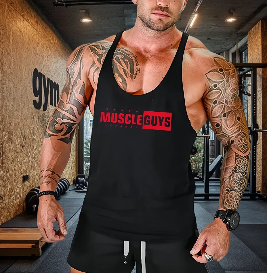 Bodybuilding Men's Summer Fitness Y-shaped Vest Pure Cotton Men's Fitness Wear Loose Breathable Sleeveless Shirt Stringer Top
Bodybuilding Men's Summer Fitness Y-shaped Vest Pure Cotton Men's Fitness Wear Loose Breathable Sleeveless Shirt Stringer Top