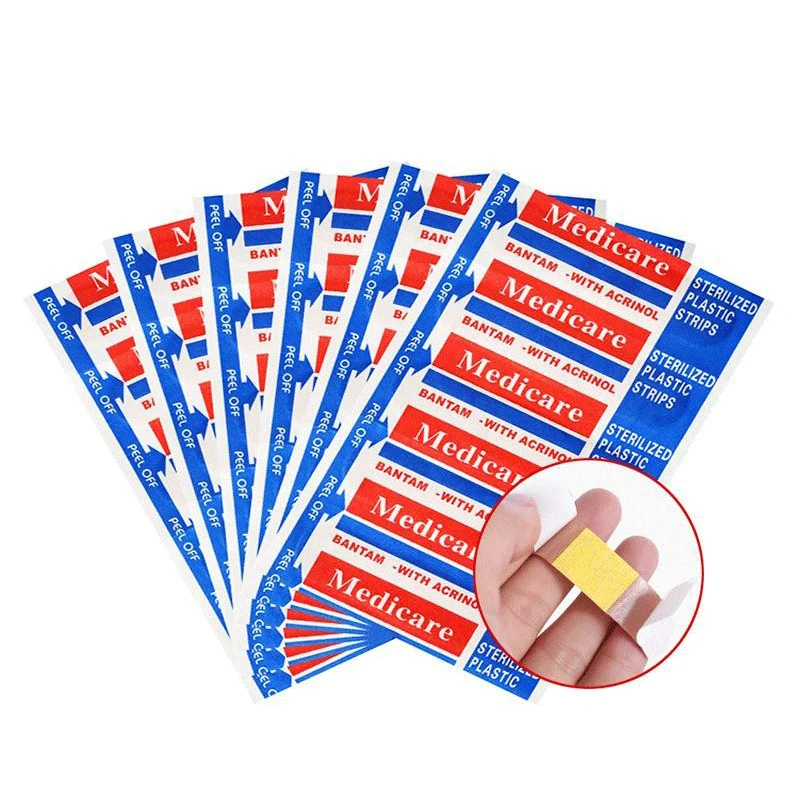 10-80Pcs English Non-woven Bandage Wound Hemostatic Band Aids Large Capacity Household Travel Sticking Plaster Medical Supplies
10-80Pcs English Non-woven Bandage Wound Hemostatic Band Aids Large Capacity Household Travel Sticking Plaster Medical Supplies
