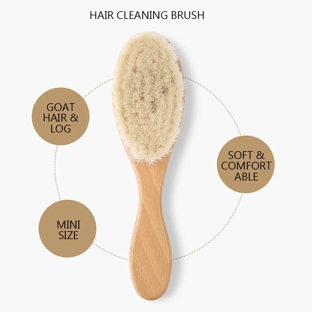 Scalp Grooming Soft Oil Head Brush Goat Hair Non Slip Beard Brush Wooden Handle Gentle Hair Cleaning Brush Home Use
Scalp Grooming Soft Oil Head Brush Goat Hair Non Slip Beard Brush Wooden Handle Gentle Hair Cleaning Brush Home Use