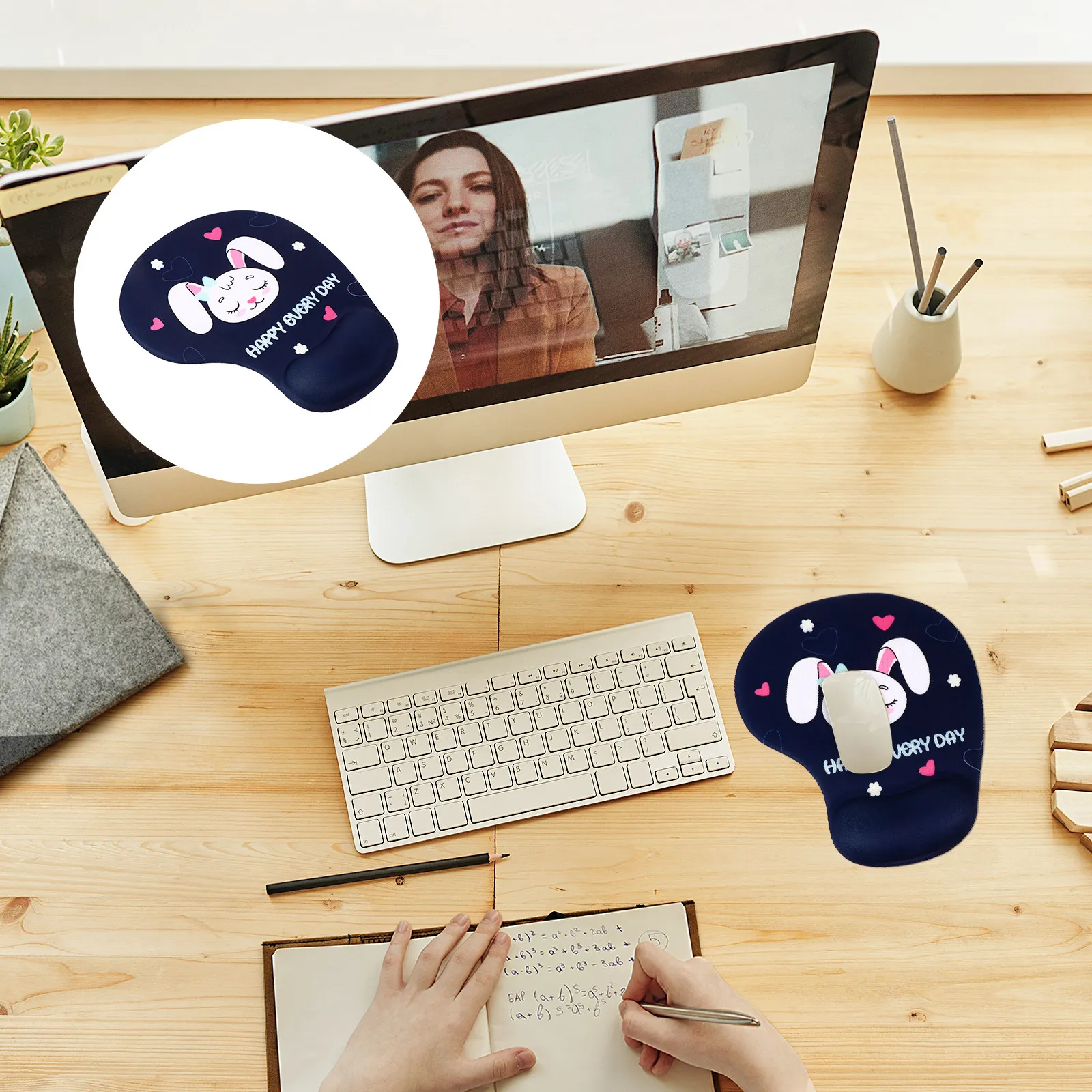 Ergonomic Mouse Pad Wrist Rest Gaming Office Use Blue Compact Portable Nonslip Base Rabbit Wrist Support Mat Pad
Ergonomic Mouse Pad Wrist Rest Gaming Office Use Blue Compact Portable Nonslip Base Rabbit Wrist Support Mat Pad