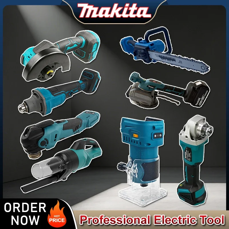 Многофункциональные электроинструменты Makita: Бесщеточная цифровая угловая шлифовальная машина, Электрическая прямая шлифовальная машина, Бесщеточный пылесос
Многофункциональные электроинструменты Makita: Бесщеточная цифровая угловая шлифовальная машина, Электрическая прямая шлифовальная машина, Бесщеточный пылесос