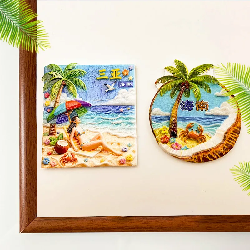 China Sanya 3D Fridge Magnets - Asia Hainan Beach/Palm Refrigerator Magnets, Super Strong Magnets for Fridge, Home Decor Room
China Sanya 3D Fridge Magnets - Asia Hainan Beach/Palm Refrigerator Magnets, Super Strong Magnets for Fridge, Home Decor Room
