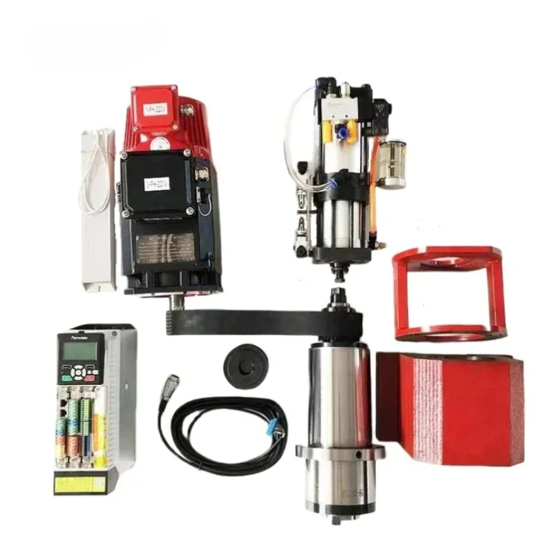 120mm BT40 10000/12000rpm ATC Spindle Milling Tapping Machine Spare Part New Nature Cooling BT40 Belt Drive Spindle Full Kit
120mm BT40 10000/12000rpm ATC Spindle Milling Tapping Machine Spare Part New Nature Cooling BT40 Belt Drive Spindle Full Kit