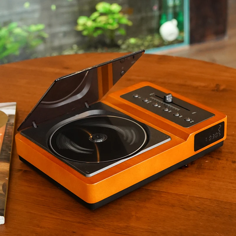 Wood Color R01 Audiophile CD Player Vintage Album Bluetooth Music Player Lossless Sound CD Player
Wood Color R01 Audiophile CD Player Vintage Album Bluetooth Music Player Lossless Sound CD Player