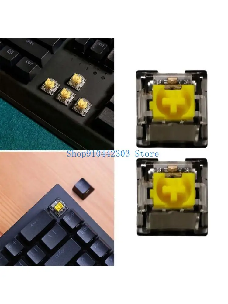 652F Mechanical Keyboard Accessories Switch RGB Yellow Switches for Blackwidow Gaming Keyboards
652F Mechanical Keyboard Accessories Switch RGB Yellow Switches for Blackwidow Gaming Keyboards