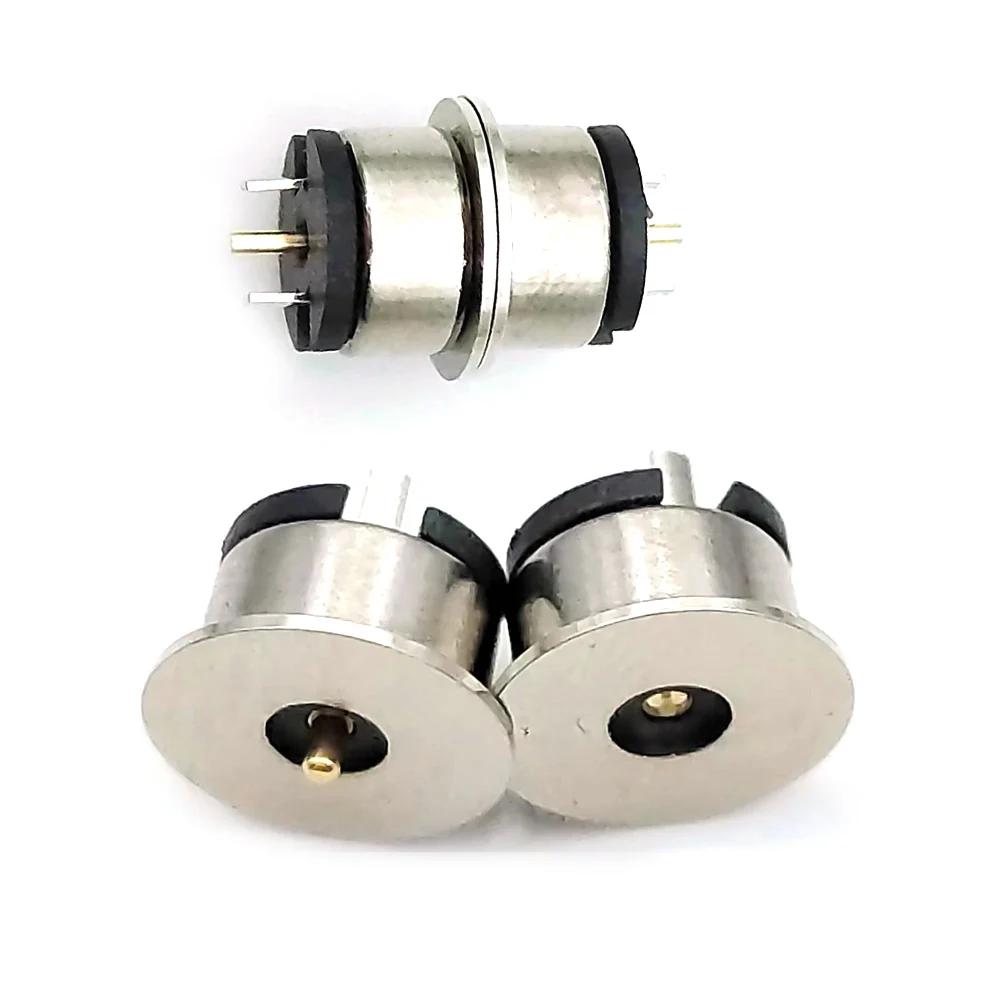 2pin 8mm Wate Proof 5H High Urrent Magnet Suction Spring pogo pin Connector Male and female Probe DC Power Charging Connector
2pin 8mm Wate Proof 5H High Urrent Magnet Suction Spring pogo pin Connector Male and female Probe DC Power Charging Connector