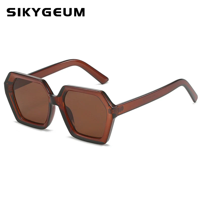 SIKYGEUM Brand Square Woman Sunglasses Trends Oversized Vintage Black Shades Women Polygon Sun Glasses Female Eyewear UV400
SIKYGEUM Brand Square Woman Sunglasses Trends Oversized Vintage Black Shades Women Polygon Sun Glasses Female Eyewear UV400