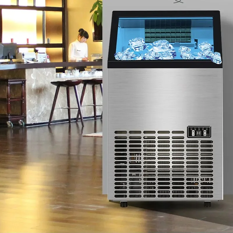 Commercial Ice Maker with Standalone LED Digital Display Under Counter Ice Maker Ice Maker for Bar Home Office Restaurant
Commercial Ice Maker with Standalone LED Digital Display Under Counter Ice Maker Ice Maker for Bar Home Office Restaurant