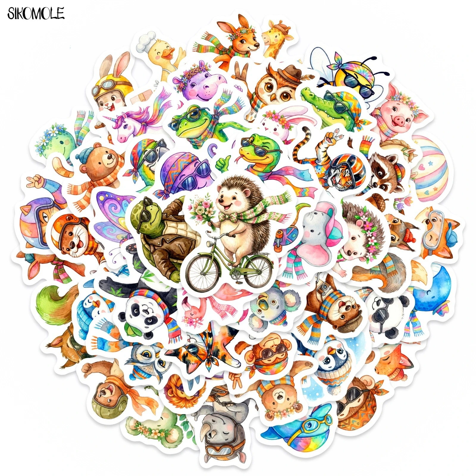 10/30/50PCS Funny Animal Cute Pets Cycling Stickers Book DIY Skateboard Toys Guitar Luggage Suitcase Decoration Graffiti Sticker
10/30/50PCS Funny Animal Cute Pets Cycling Stickers Book DIY Skateboard Toys Guitar Luggage Suitcase Decoration Graffiti Sticker