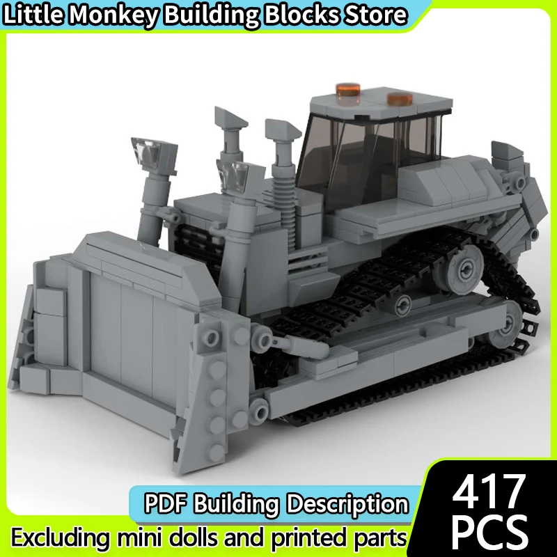 City Car Model MOC Building Bricks V2 Crawler Bulldozer Modular Technology Children Holiday Gifts Assemble Toys Suit
City Car Model MOC Building Bricks V2 Crawler Bulldozer Modular Technology Children Holiday Gifts Assemble Toys Suit
