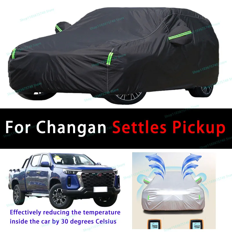 For Changan Settles Pickup Summer Full Car Covers Outdoor Sun uv Protection Dust Cooling Protective Auto Protective Cover
For Changan Settles Pickup Summer Full Car Covers Outdoor Sun uv Protection Dust Cooling Protective Auto Protective Cover