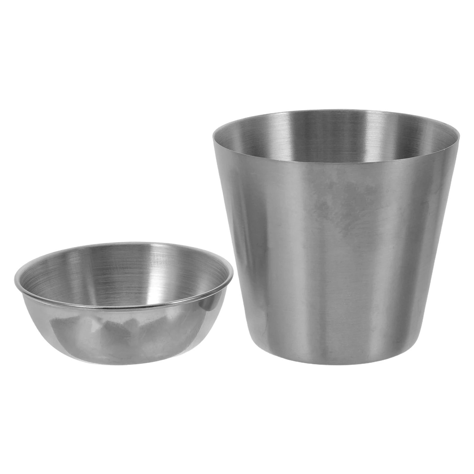 Stainless Steel Condiment Cup Sauce Dishes Reusable Cups Fries Snack Holder Drinks Bowl Round Dip Bowls Seasoning Ramekin Mini
Stainless Steel Condiment Cup Sauce Dishes Reusable Cups Fries Snack Holder Drinks Bowl Round Dip Bowls Seasoning Ramekin Mini