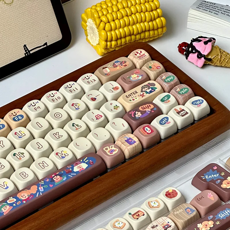 MOA High Maillard Five-Sided Sublimation Process Mechanical Keyboard Keycaps DIY