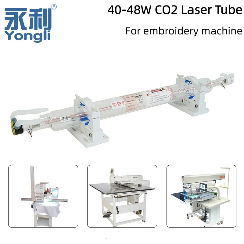 YongLi 40-48W Laser Machine CO2 Laser Tube Dia.50mm Glass Laser Tube For Embroidery Machine CO2 Accessories
YongLi 40-48W Laser Machine CO2 Laser Tube Dia.50mm Glass Laser Tube For Embroidery Machine CO2 Accessories