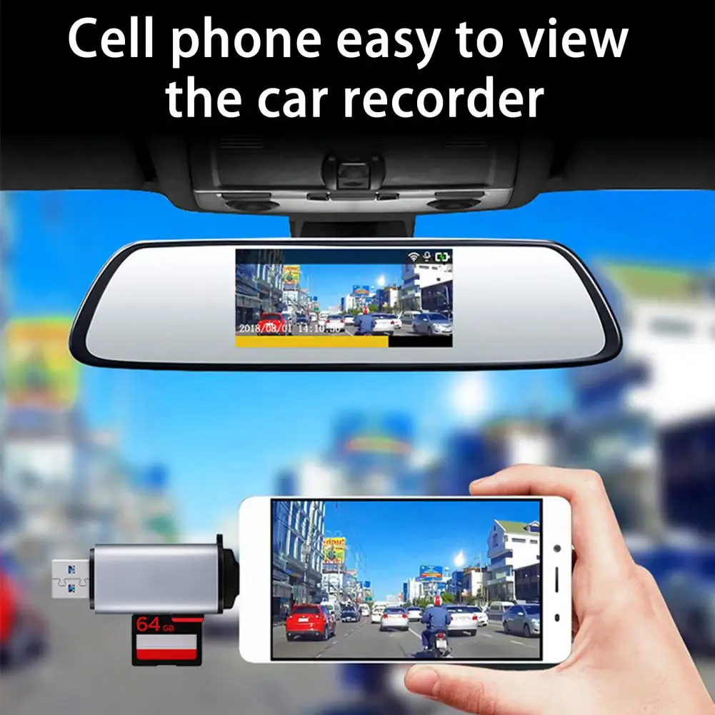 USB Card Reader Ultra-Light TF Card Reader Double-Headed Memory Expansion TF Card Adapter Laptop Accessories Multipurpose
USB Card Reader Ultra-Light TF Card Reader Double-Headed Memory Expansion TF Card Adapter Laptop Accessories Multipurpose