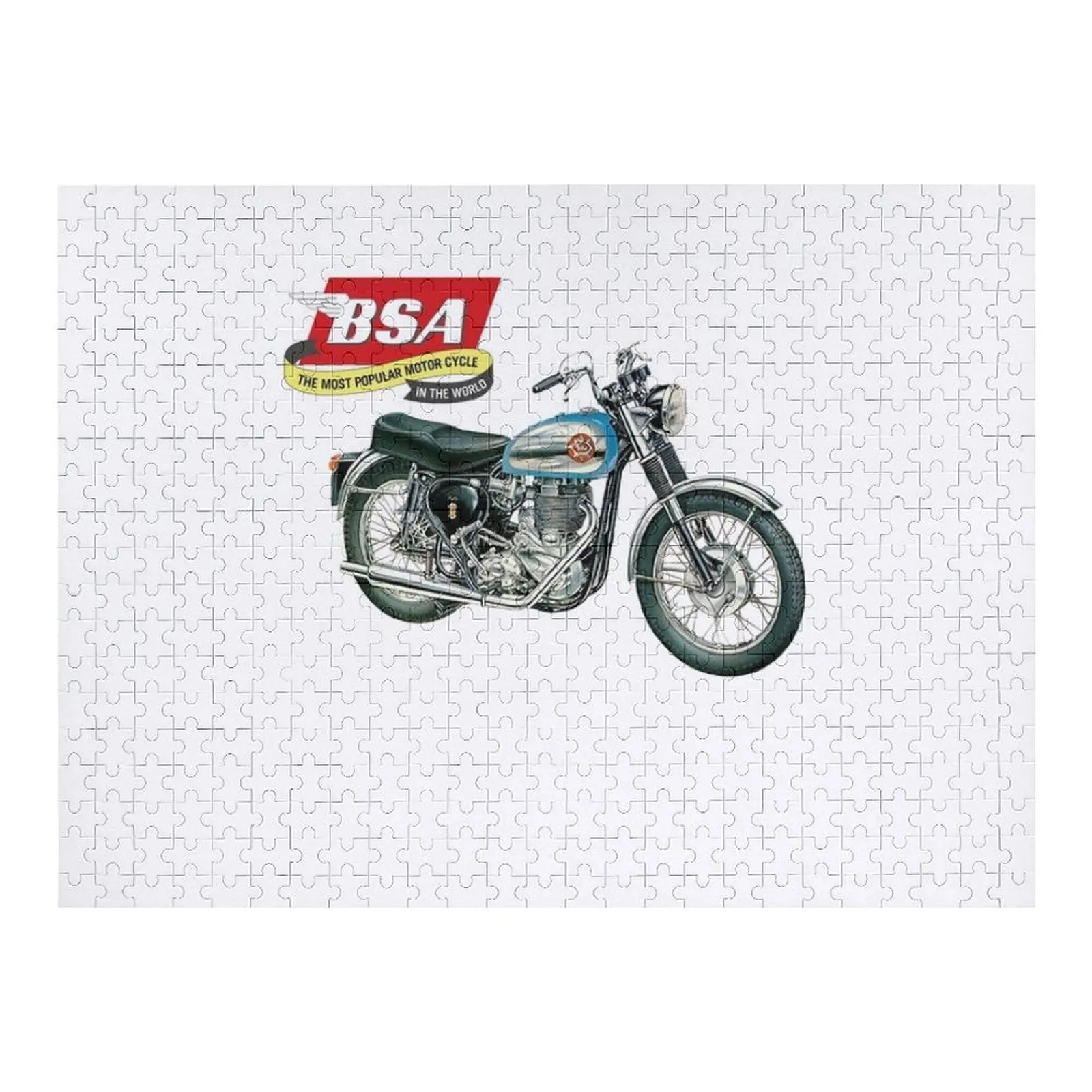 BSA Motorcycle Jigsaw Puzzle Wooden Adults Diorama Accessories Puzzle
BSA Motorcycle Jigsaw Puzzle Wooden Adults Diorama Accessories Puzzle
