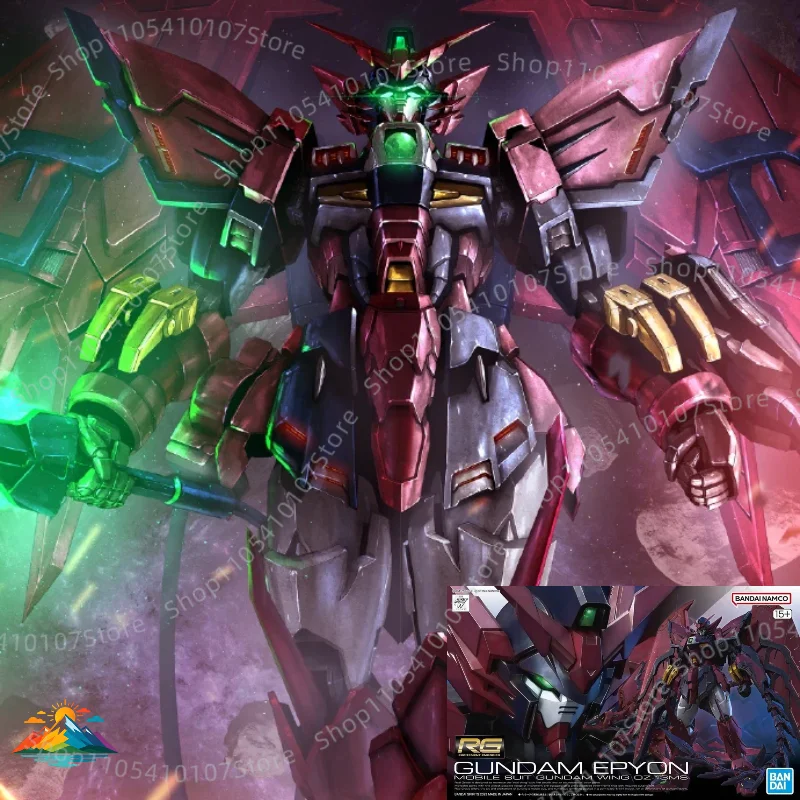 【IN STOCK】Bandai RG 1/144 OZ-13MS Gundam Epyon Model Kit, Mobile Suit Gundam Wing Assembly Figure with Original Box
【IN STOCK】Bandai RG 1/144 OZ-13MS Gundam Epyon Model Kit, Mobile Suit Gundam Wing Assembly Figure with Original Box