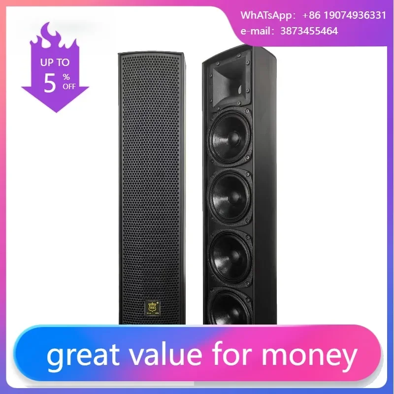 Full-frequency Linear Roland Crown Conference System Professional Column Speakers