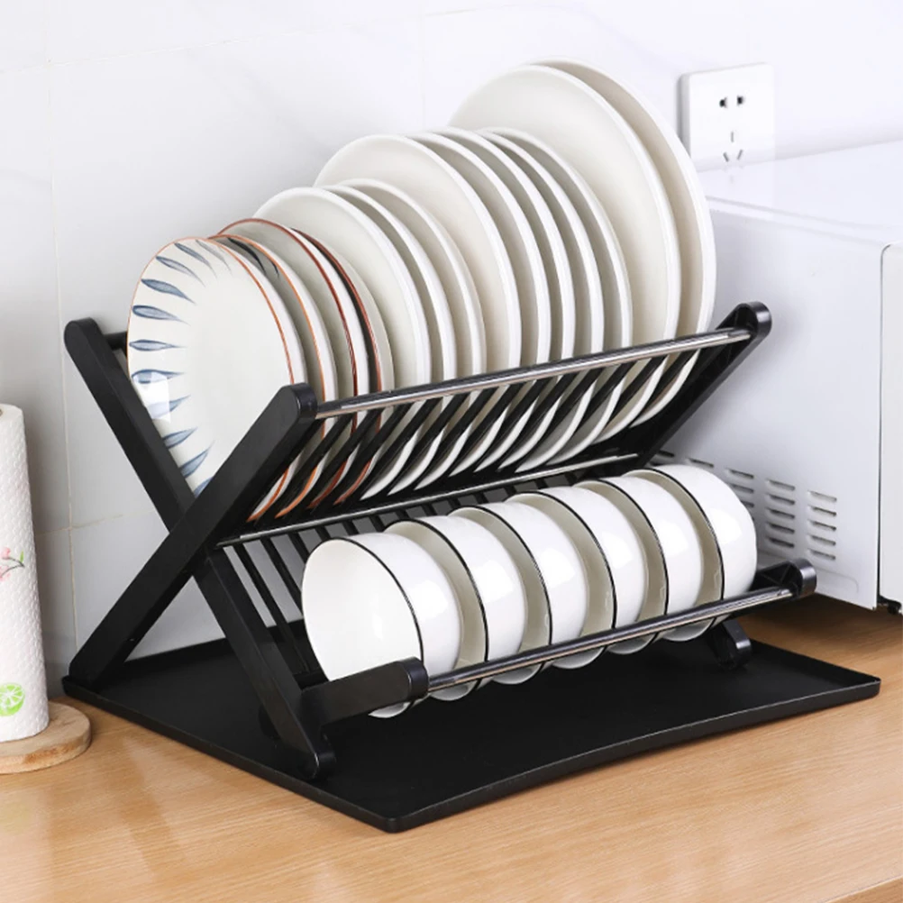 Foldable Kitchen Rack Storage Dish Drying Rack Organizer White Compact Dish Drying Racks For Kitchen Counter Design Suitable
Foldable Kitchen Rack Storage Dish Drying Rack Organizer White Compact Dish Drying Racks For Kitchen Counter Design Suitable