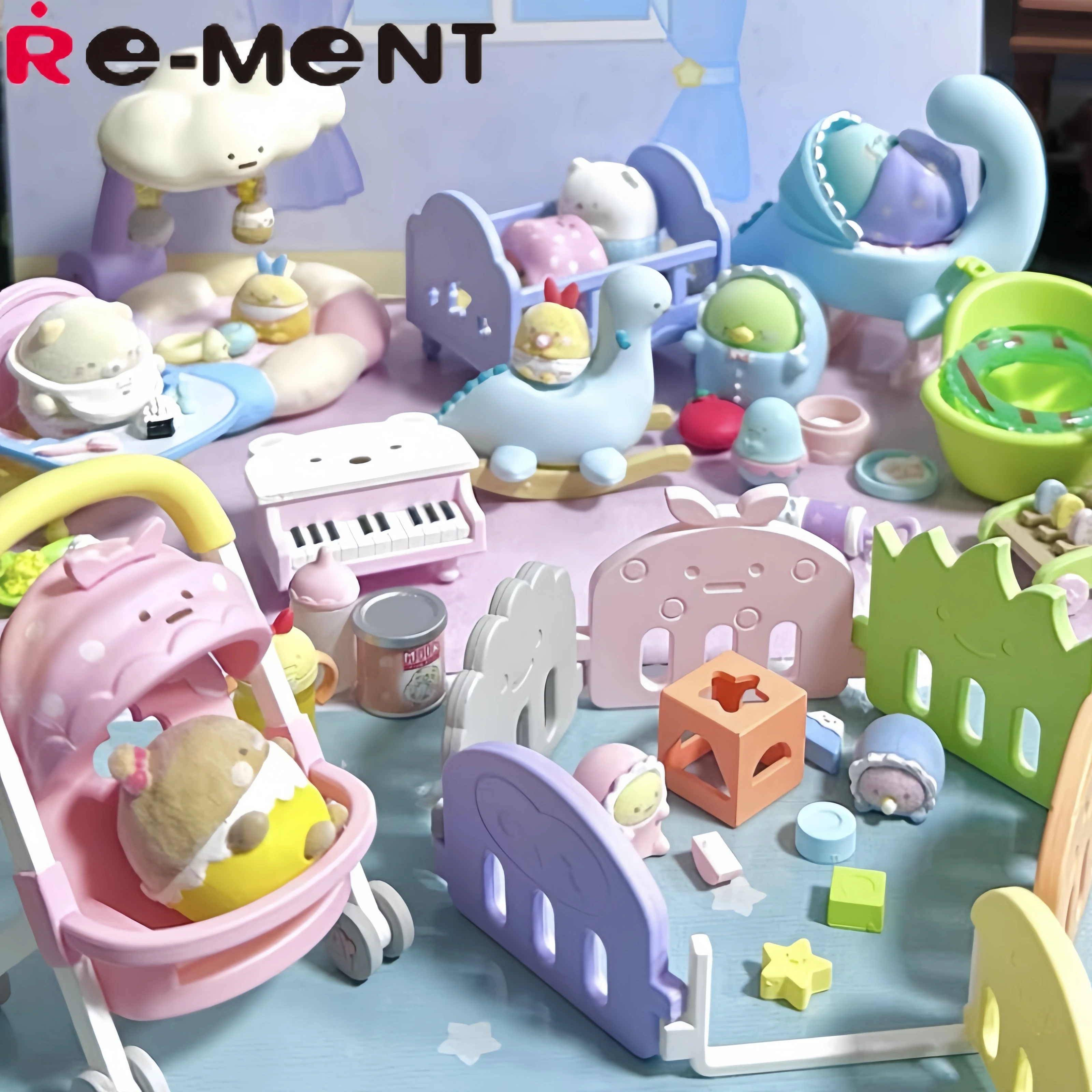 Original Re-Ment Sumikkogurashi Baby Room Collection Series Miniature Scene Desktop Decoration Birthday Gifts
Original Re-Ment Sumikkogurashi Baby Room Collection Series Miniature Scene Desktop Decoration Birthday Gifts