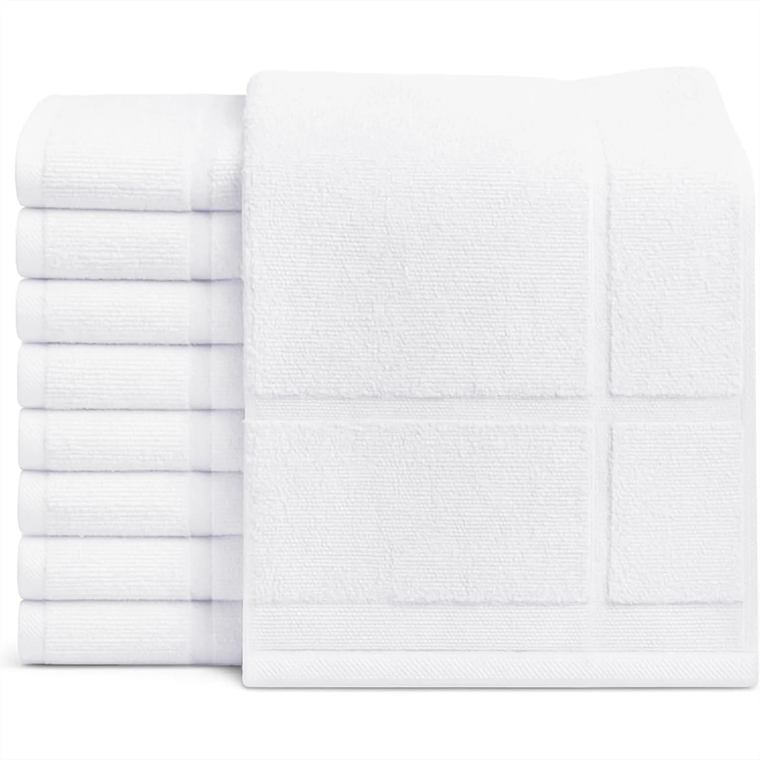 12 Pack White Bath Mat Towels 20x30 Inches Cotton Blend Washable Hotel Bath Mats
12 Pack White Bath Mat Towels 20x30 Inches Cotton Blend Washable Hotel Bath Mats