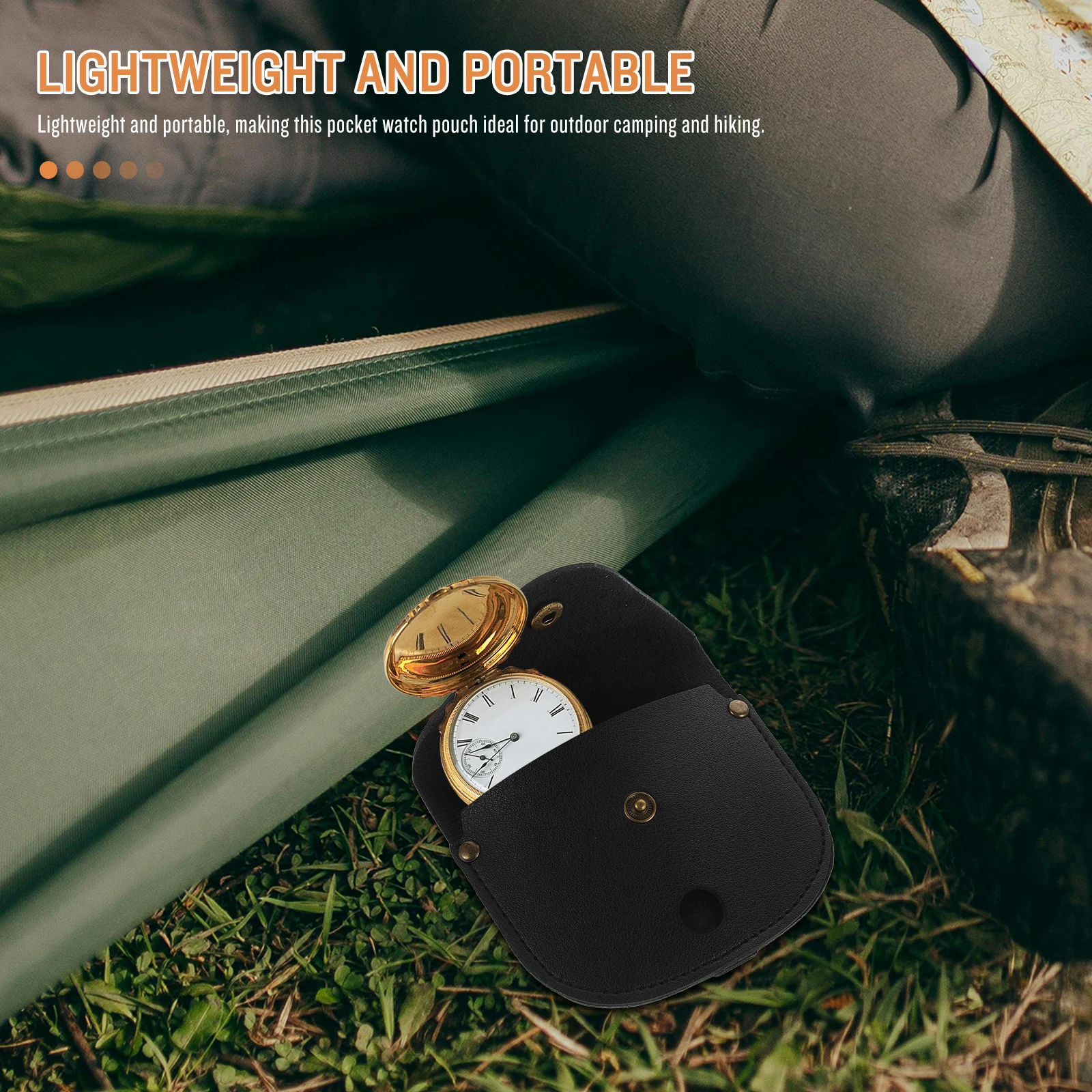 Pocket Protective Cover Storage Case Vintage Pouch Camping Compass Bag Metal Button Portable PU Doctor Quartz Watch Bag
Pocket Protective Cover Storage Case Vintage Pouch Camping Compass Bag Metal Button Portable PU Doctor Quartz Watch Bag