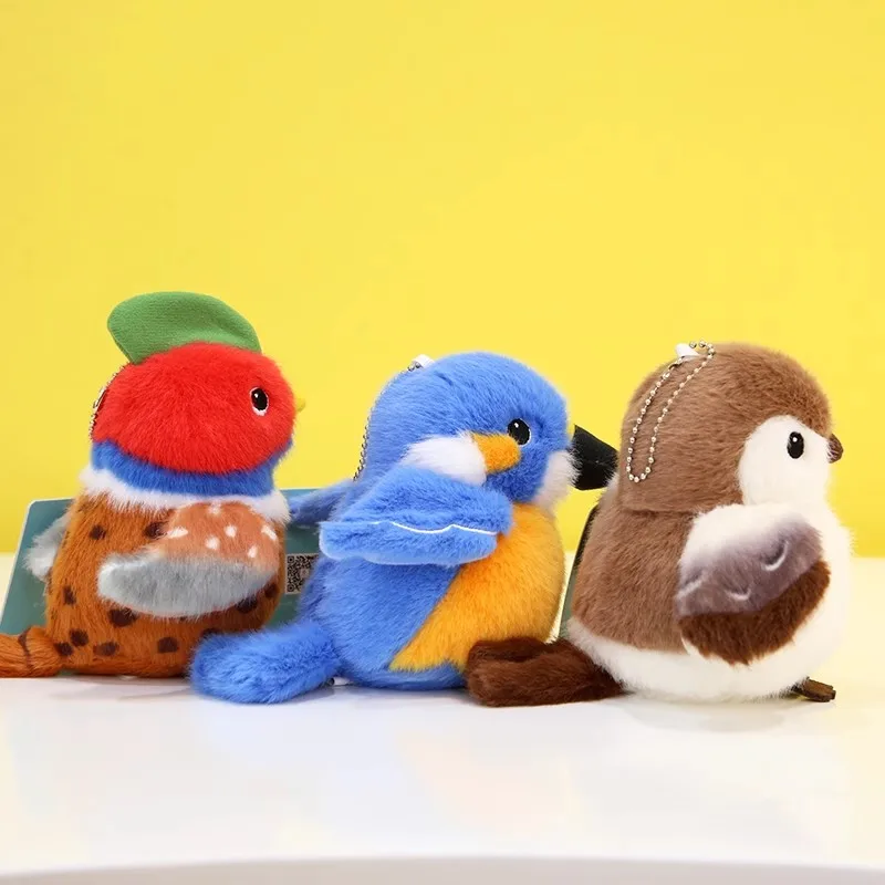 Simulated Animal Bird Pendant Key Ring Nest Kingfisher Penguin Parrot Sparrow Mallard Model Plush Toy Stuffed Doll Girl Boy Gift
Simulated Animal Bird Pendant Key Ring Nest Kingfisher Penguin Parrot Sparrow Mallard Model Plush Toy Stuffed Doll Girl Boy Gift