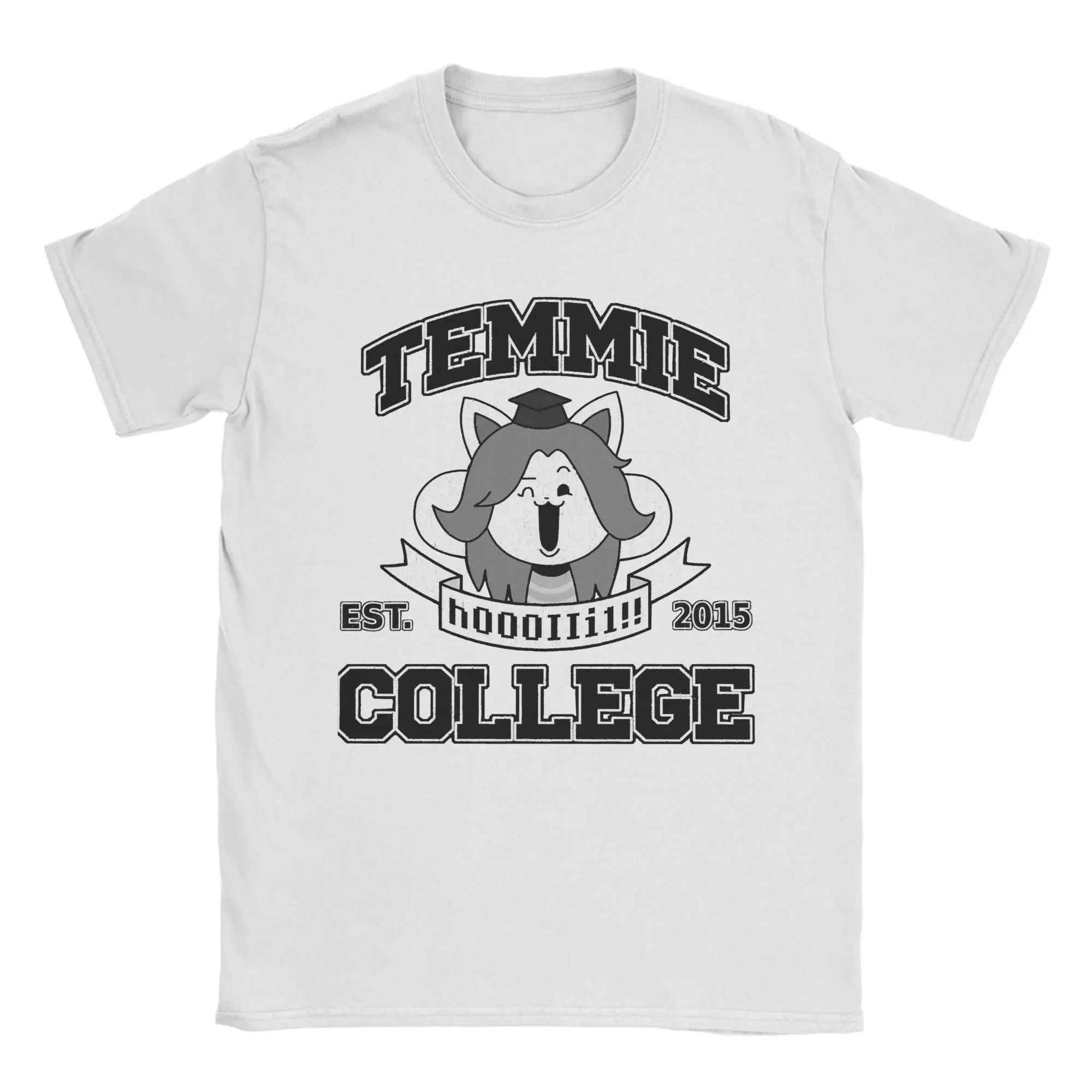 Men's Temmie College Game T Shirts Cotton Top Tees Short Sleeve T-Shirt O Neck Hippie Custom Logo Tee Shirt 4XL 5XL 6XL
Men's Temmie College Game T Shirts Cotton Top Tees Short Sleeve T-Shirt O Neck Hippie Custom Logo Tee Shirt 4XL 5XL 6XL