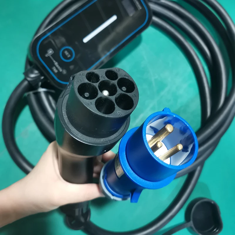 Power AC 7Kw Evse One Phase 32A Type 2 Portable EV Charger For VW Homes Use
Power AC 7Kw Evse One Phase 32A Type 2 Portable EV Charger For VW Homes Use