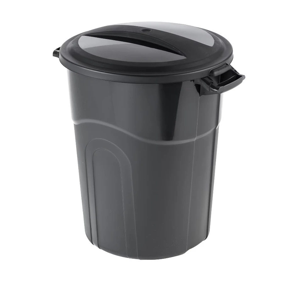 20 Gallon Heavy Duty Plastic Garbage Can, Included Lid, Black
20 Gallon Heavy Duty Plastic Garbage Can, Included Lid, Black