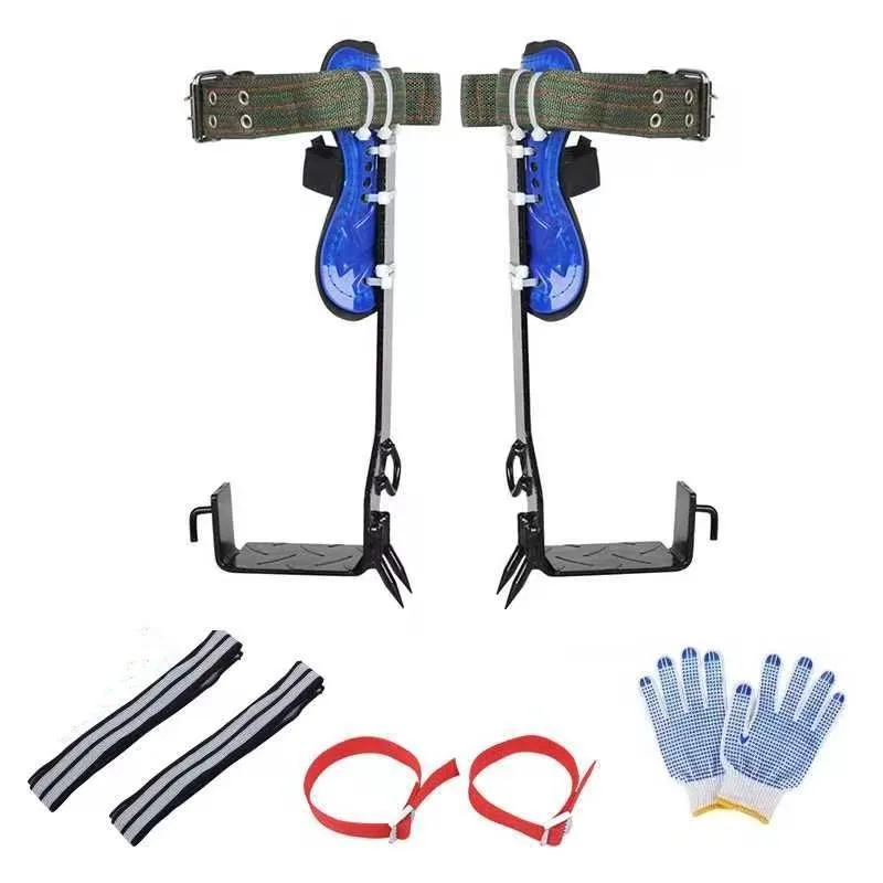 Outdoor Tree Climbing Equipment Stainless Steel Claw Shoes Tree Climbing Spikes Set
Outdoor Tree Climbing Equipment Stainless Steel Claw Shoes Tree Climbing Spikes Set