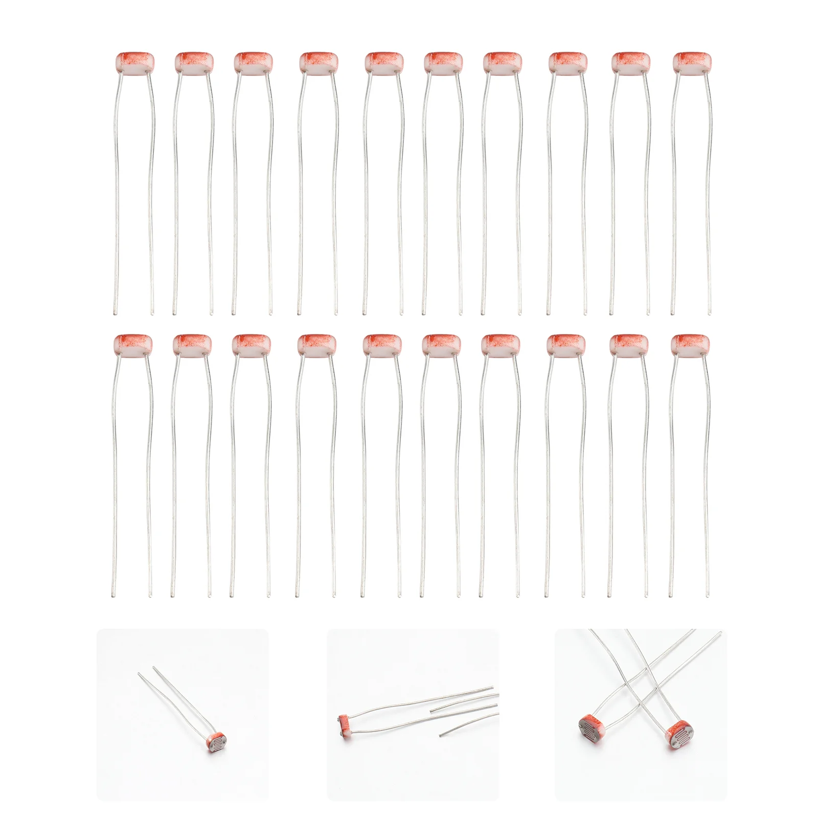 20 Pcs Photoresistor GL5537 Photo Resistors Light-Dependent GL5537 Photoresistor Light-Dependent Photoresistor
20 Pcs Photoresistor GL5537 Photo Resistors Light-Dependent GL5537 Photoresistor Light-Dependent Photoresistor