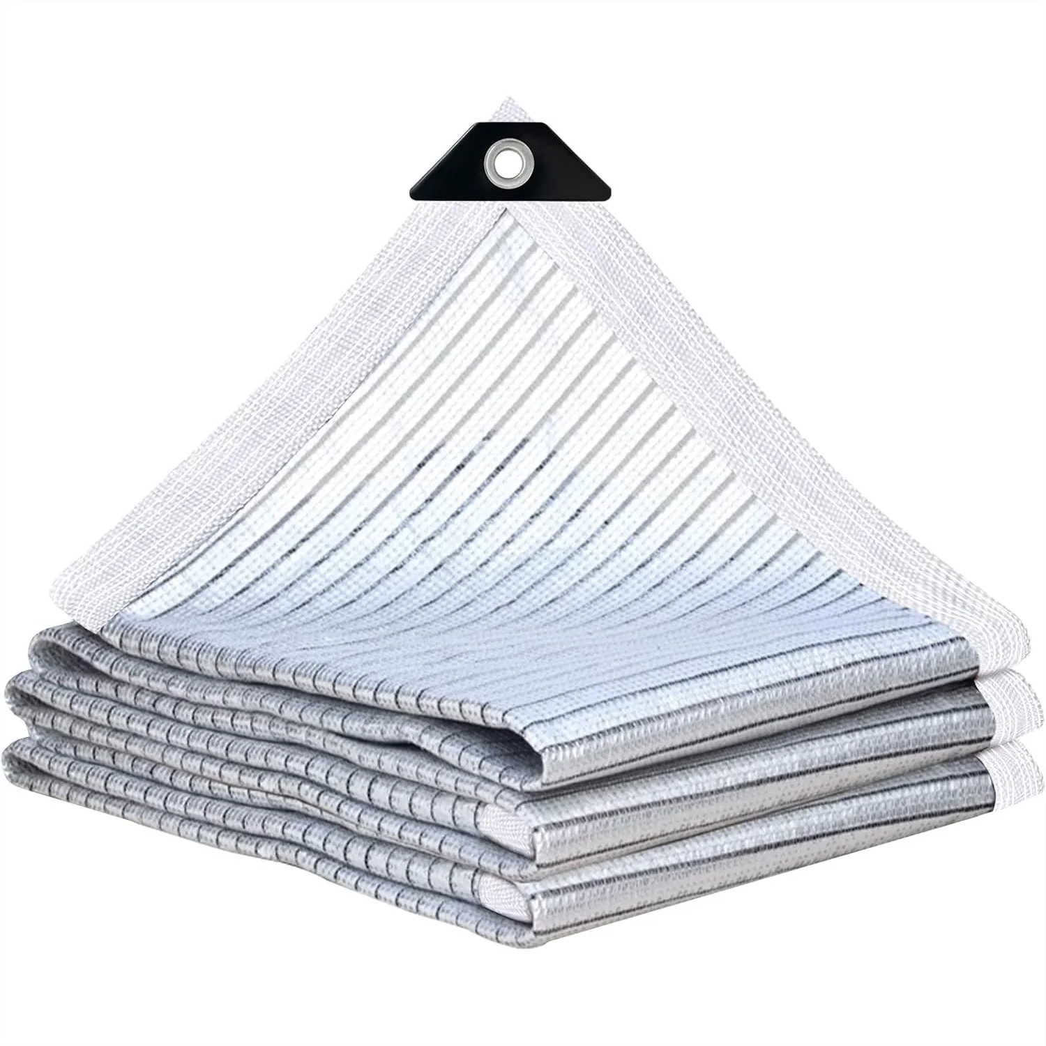 80% Shade Cloth Mesh Tarp, 10x12FT Garden Sun Shade Cover with Grommets for Greenhouse Patio Plants, Dogs, Chicken Coop
80% Shade Cloth Mesh Tarp, 10x12FT Garden Sun Shade Cover with Grommets for Greenhouse Patio Plants, Dogs, Chicken Coop