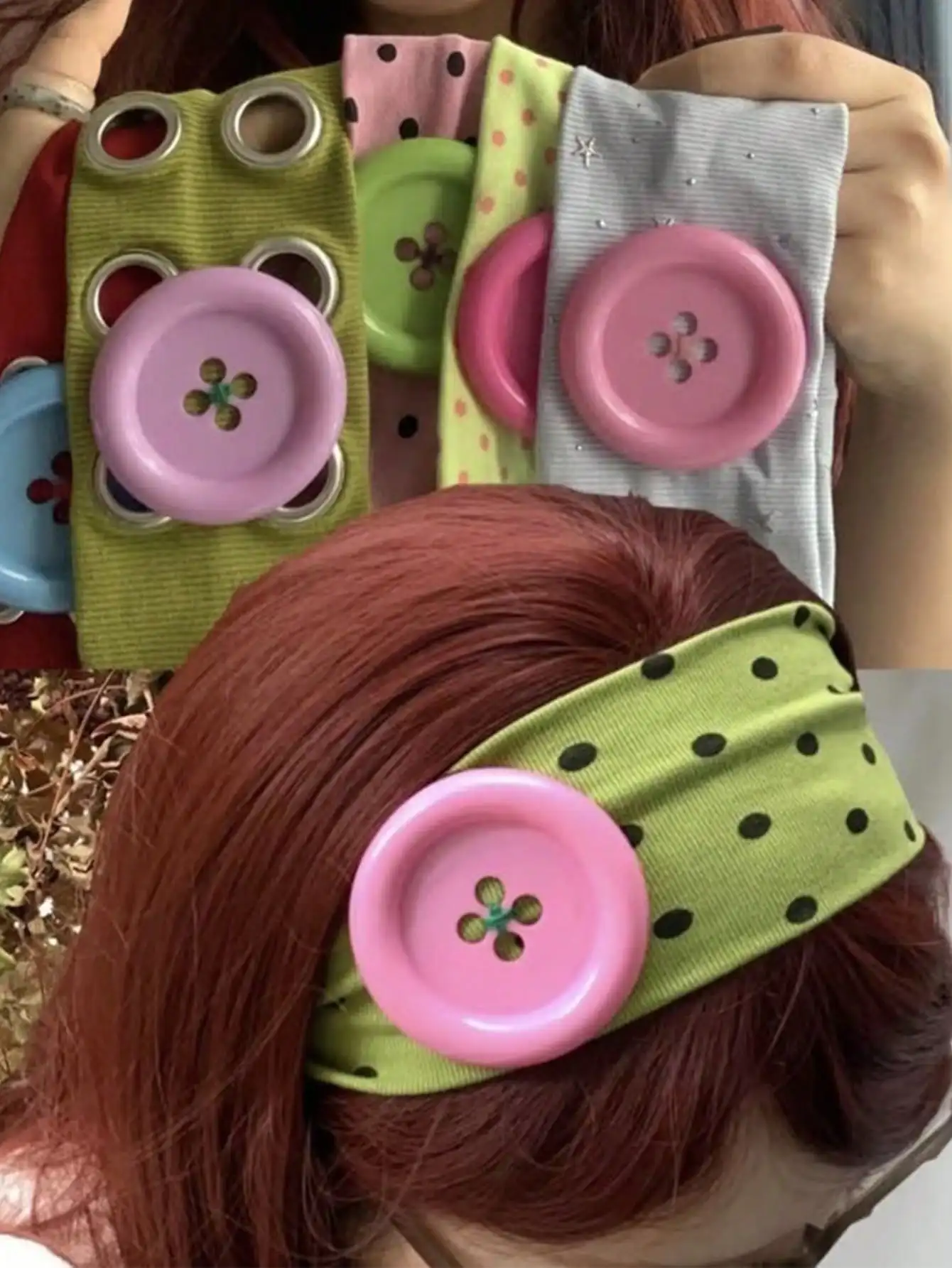 1pc Cute Polka Dot Decor Hair Band, Non-Slip Elastic Hair Accessories, Y2K Aesthetic Daily Wear For Women, Suitable For Casual, Makeup, Street Style Sport Headbands Yogo Sweatband
1pc Cute Polka Dot Decor Hair Band, Non-Slip Elastic Hair Accessories, Y2K Aesthetic Daily Wear For Women, Suitable For Casual, Makeup, Street Style Sport Headbands Yogo Sweatband