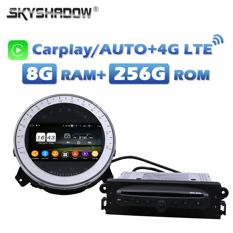 4G SIM Carplay Auto Android 13.0 8G + 256 ГБ DSP IPS Автомобильный DVD-плеер Wi-Fi Bluetooth RDS РАДИО GPS-карта для BMW MINI COOPER 2006-2013
4G SIM Carplay Auto Android 13.0 8G + 256 ГБ DSP IPS Автомобильный DVD-плеер Wi-Fi Bluetooth RDS РАДИО GPS-карта для BMW MINI COOPER 2006-2013