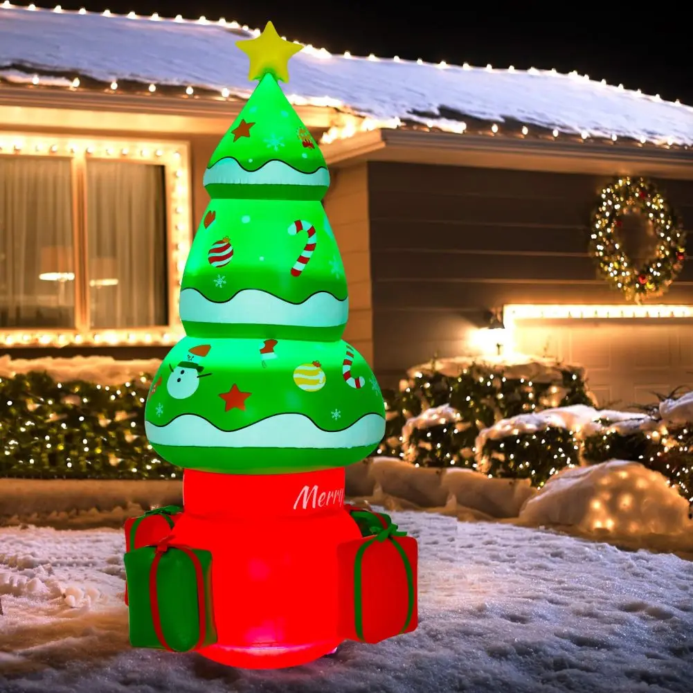 Christmas Inflatable Xmas Tree With LED Lights Outdoor Ornament Christmas Gift Party New Year Indoor Decoration Toys
Christmas Inflatable Xmas Tree With LED Lights Outdoor Ornament Christmas Gift Party New Year Indoor Decoration Toys