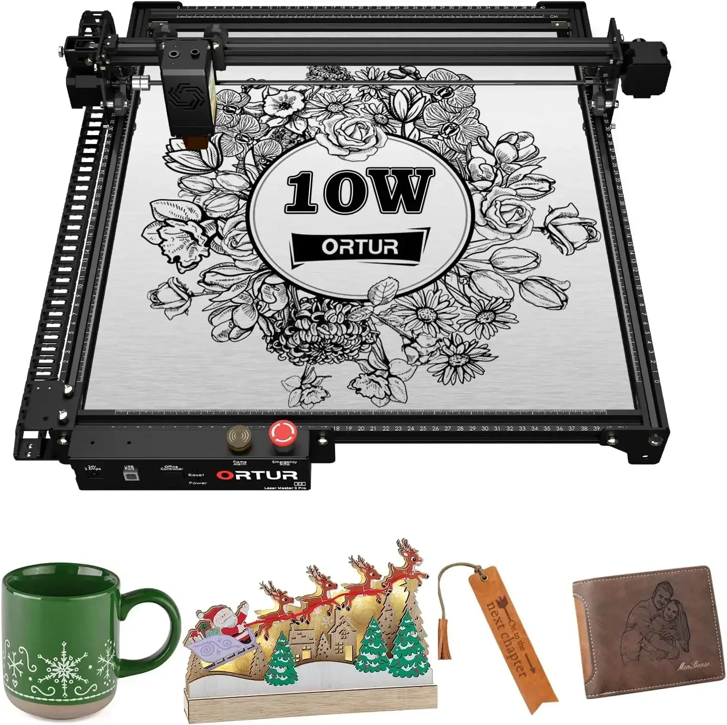 Ortur Laser Master 2 Pro S2 Engraving Machine, 10000mW High Accuracy Engraver, Cutter, 15.7'' x 15.7'' Lazer E
Ortur Laser Master 2 Pro S2 Engraving Machine, 10000mW High Accuracy Engraver, Cutter, 15.7'' x 15.7'' Lazer E